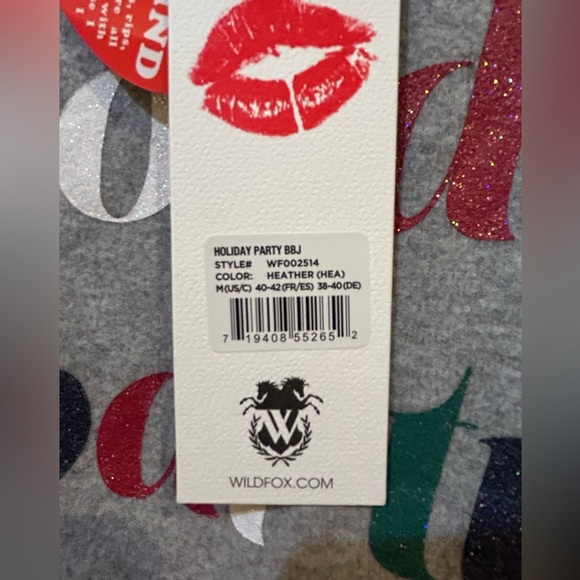 WILDFOX Holiday Party Ho Ho Ho Sweatshirt. Women’s Size Medium. - Picture 7 of 7